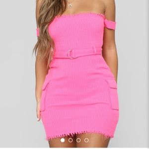 Hot Pink Dress